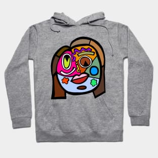 Laura Picasso Inspired Painting Hoodie